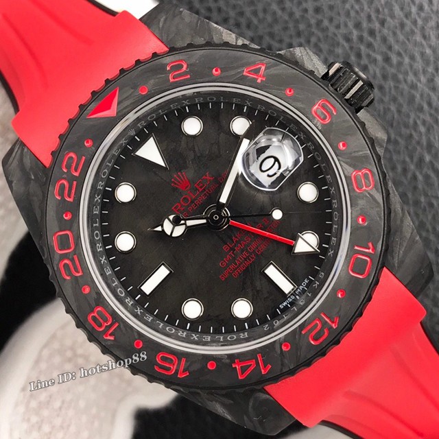 劳力士手表 Rolex Daytona翡翠夜光全碳纤维GMT Rolex高端男士腕表 gjs1074